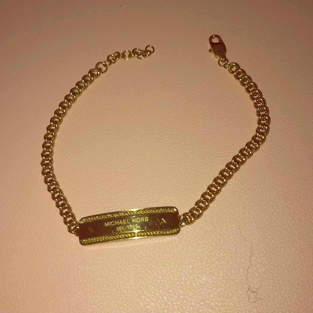 Micheal Kors gold bracelet